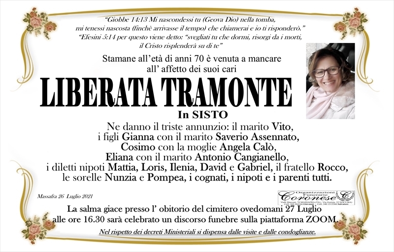 manifesto funebre