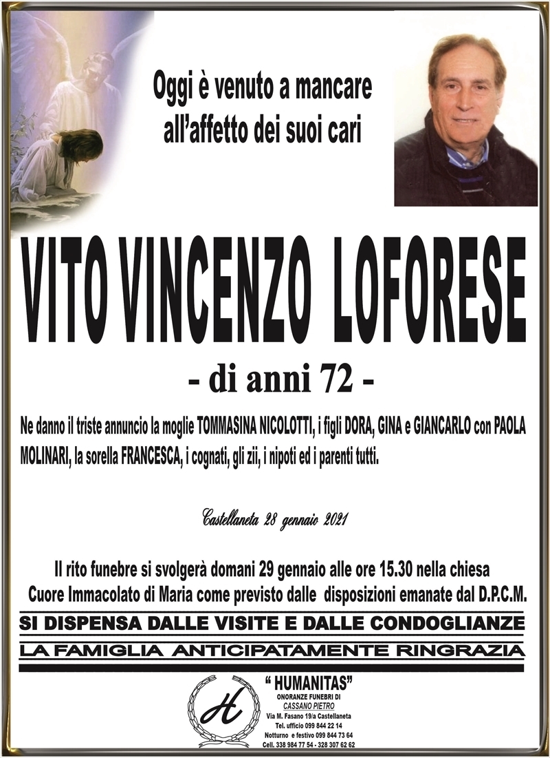 manifesto funebre