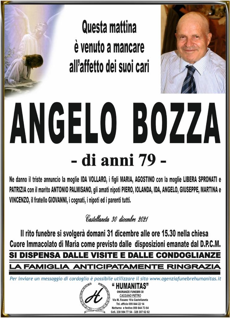 Anniversario di Angelo Bozza