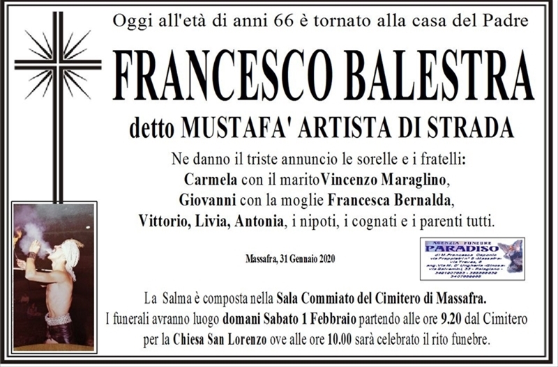 manifesto funebre