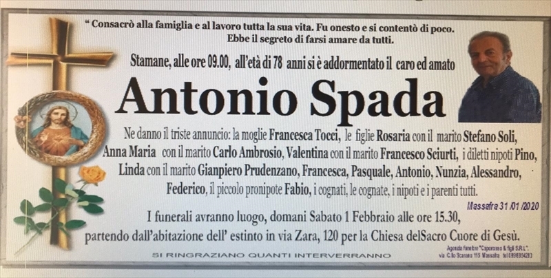 manifesto funebre