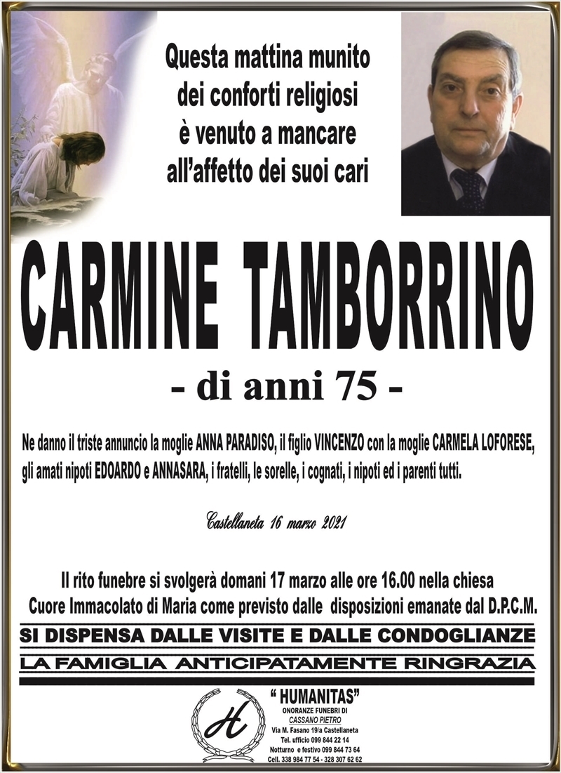 manifesto funebre