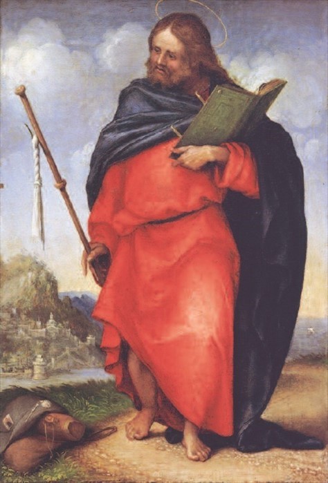 San Giacomo in un dipinto di Lorenzo Lotto