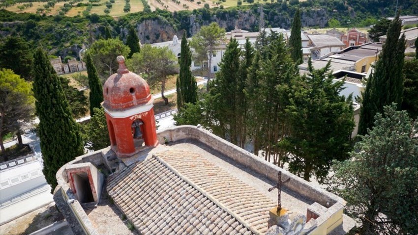 Cimitero visto dall'alto