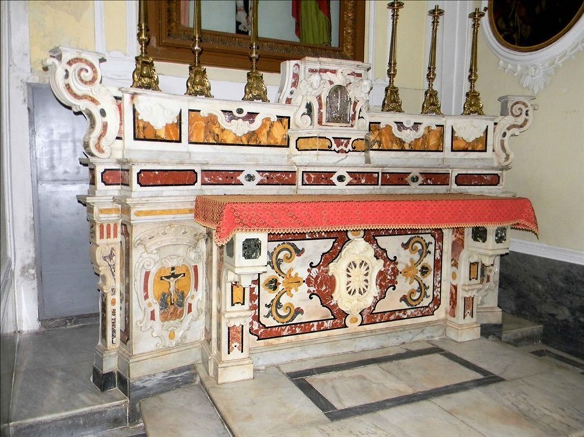 Altare eretto nel 1748