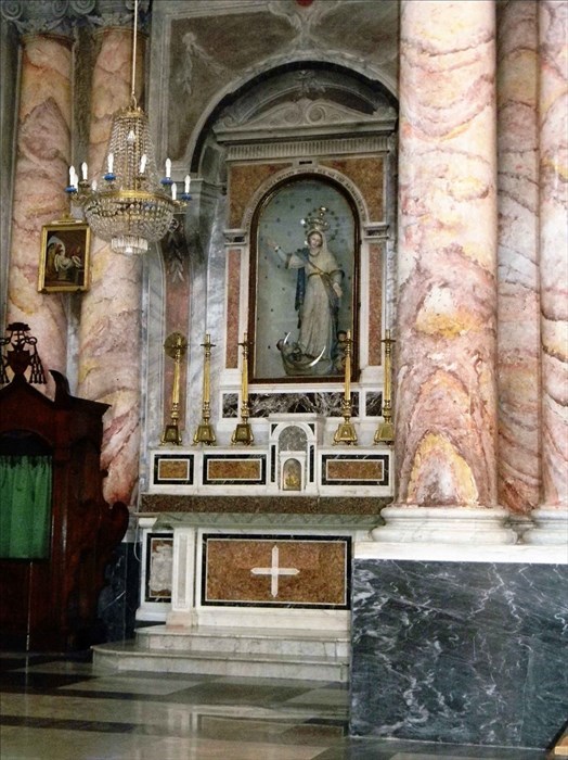 Altare dedicato all'Immacolata nella Cattedrale