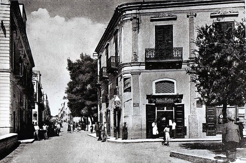 Castellaneta, via Roma come era