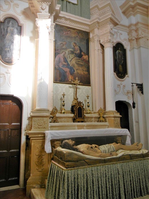 Chiesa di san Giuseppe, affidata alla confraternita di san Francesco da Paola.